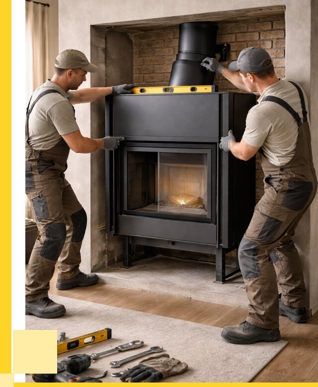 Установка каминных топок в Нефтеюганске под ключ от 18302 р. | ЭриданНфт