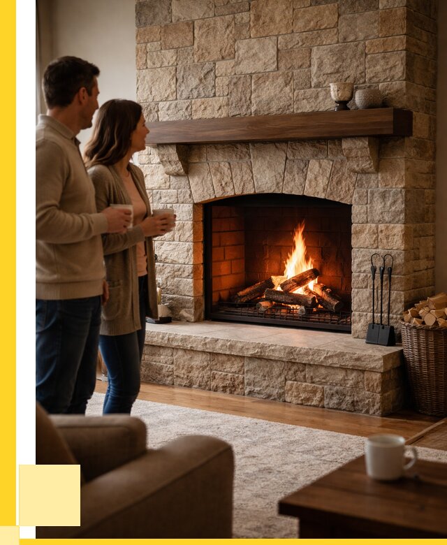 Каменные камины на заказ в Нефтеюганске от 183024 р. | ЭриданНфт