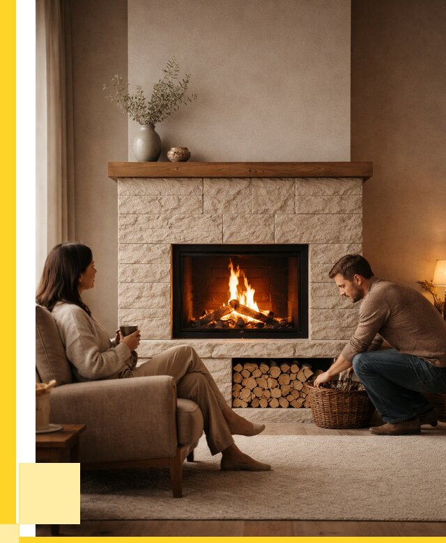 Камины для дома в Нефтеюганске под ключ от 152520 р. | ЭриданНфт