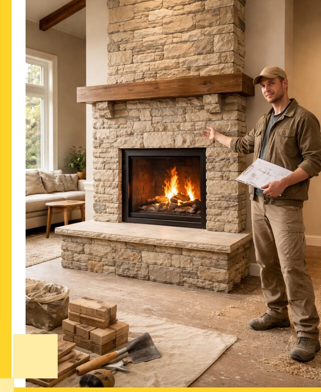 Камины под ключ в Нефтеюганске от 183024 р. | ЭриданНфт — установка