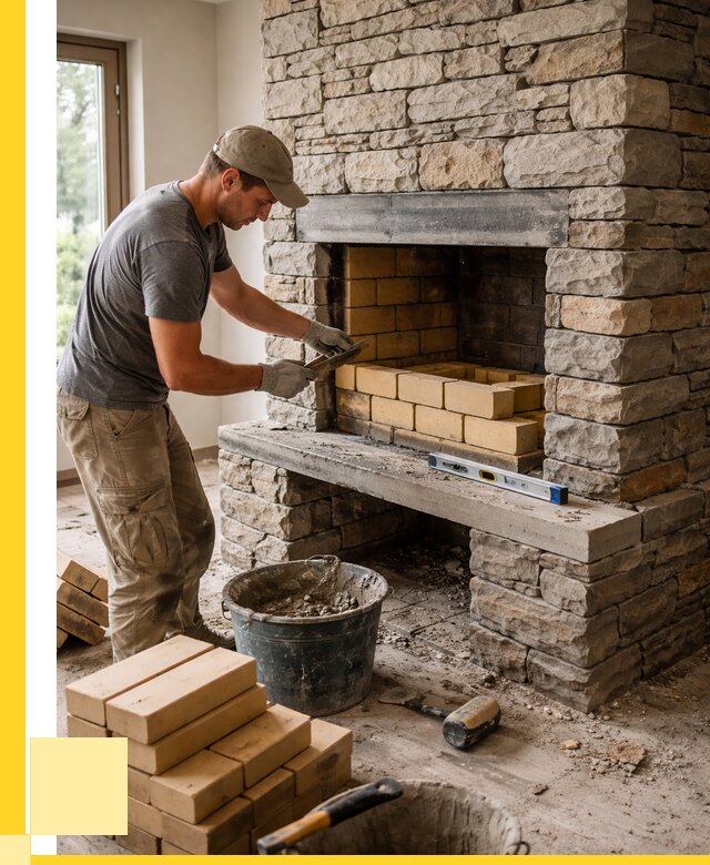 Кладка каминов и камина в Нефтеюганске от 25420 р. ЭриданНфт