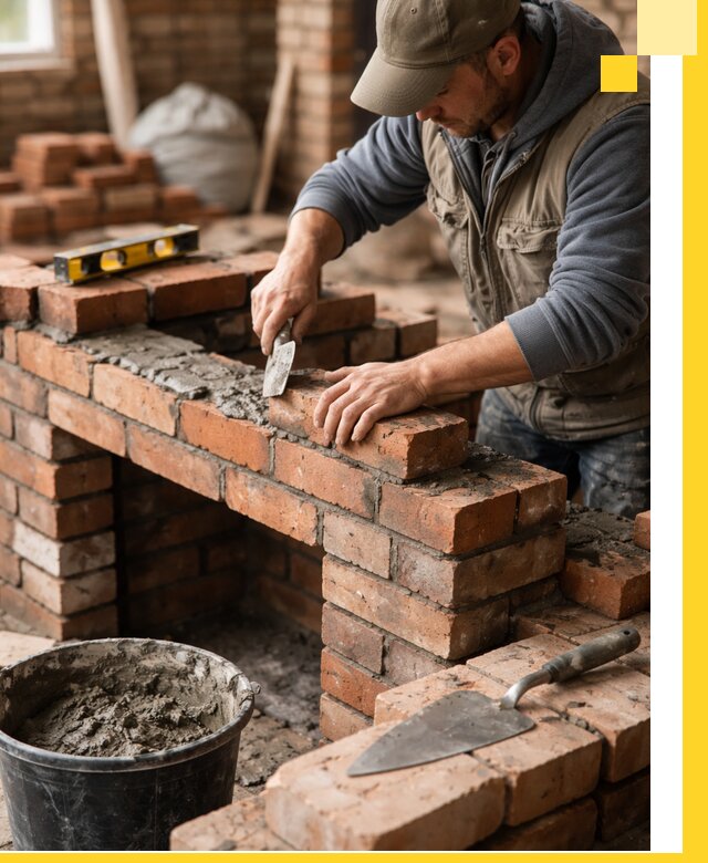 Кладка каминов под ключ в Нефтеюганске профессиональная отделка и монтаж