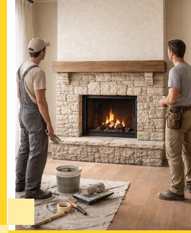 Отделка каминов в Нефтеюганске от 6609 р. под ключ | ЭриданНфт