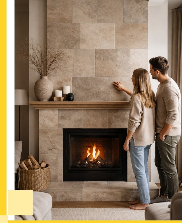 Облицовка каминов керамогранитом в Нефтеюганске от 4576 р. | ЭриданНфт