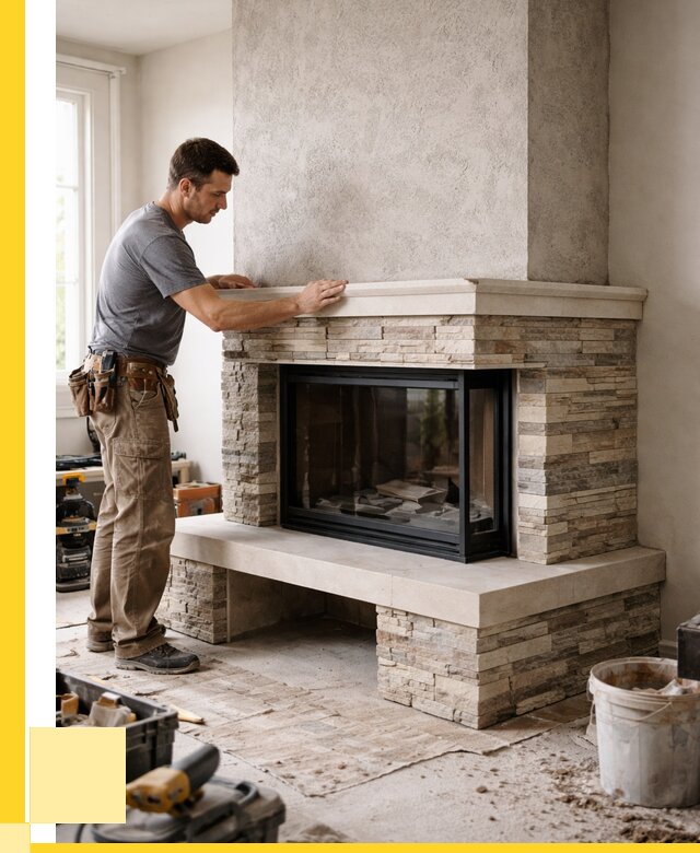 Изготовление каминов под ключ в Нефтеюганске от 152520 р. | ЭриданНфт