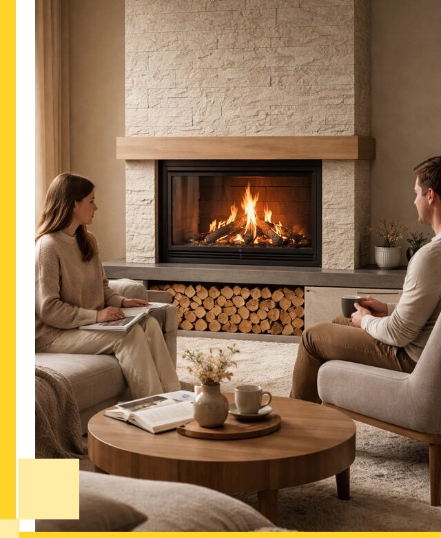 Камины со стеклом в Нефтеюганске от 183024 р. | ЭриданНфт — топки 3 стекла