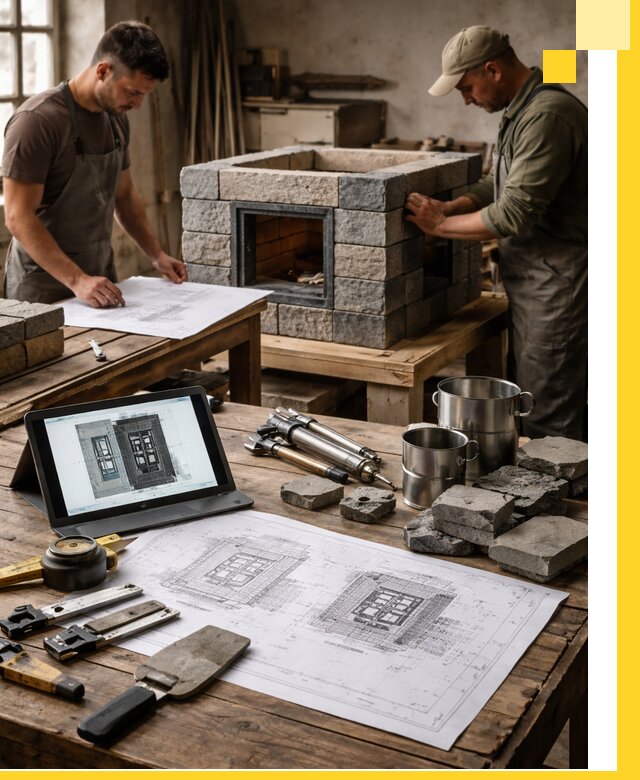 Разработка проектов печей с согласованием и монтажом в Нефтеюганске