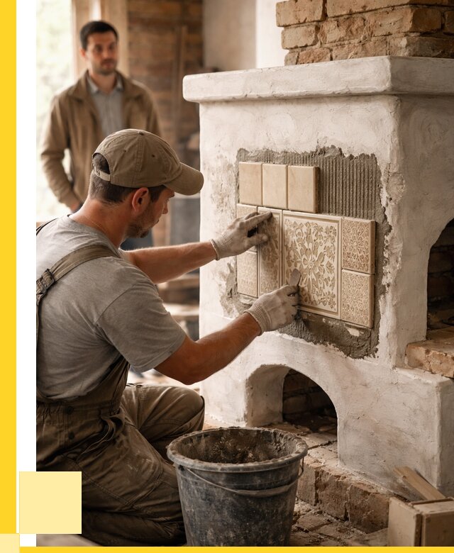 Отделка печей и банных печей в Нефтеюганске от 35588 р. | ЭриданНфт