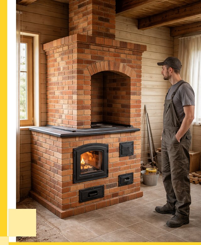 Кирпичные печи в Нефтеюганске: купить от 152520 р. | ЭриданНфт