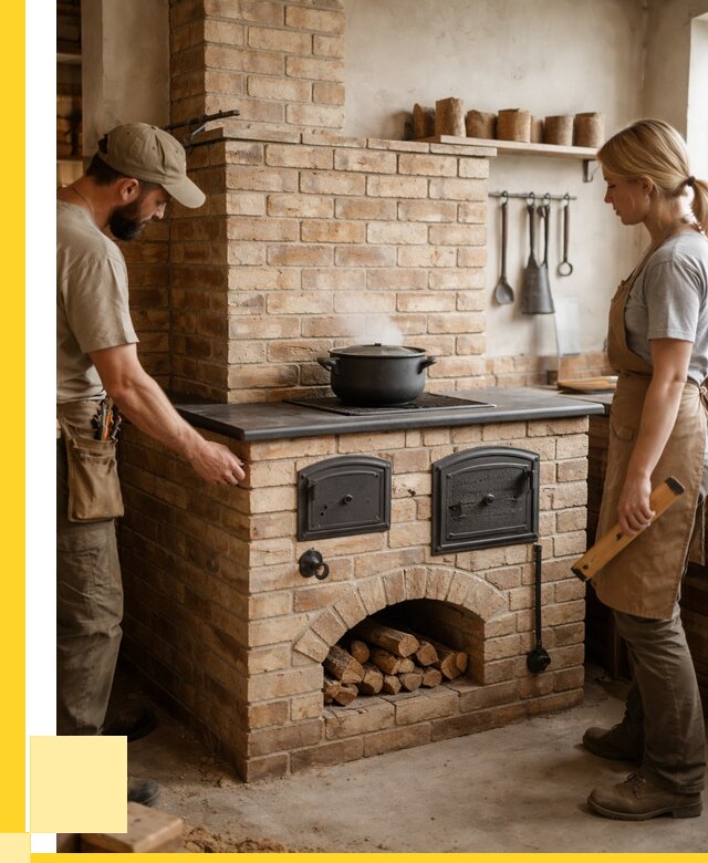 Варочно отопительные печи в Нефтеюганске от 91512 р. | ЭриданНфт