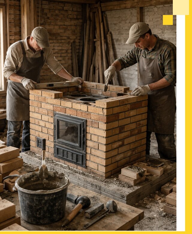 Изготовление и установка варочных печей под ключ в Нефтеюганске