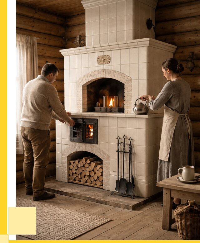 Русские печи в Нефтеюганске: установка от 152520 р. ЭриданНфт