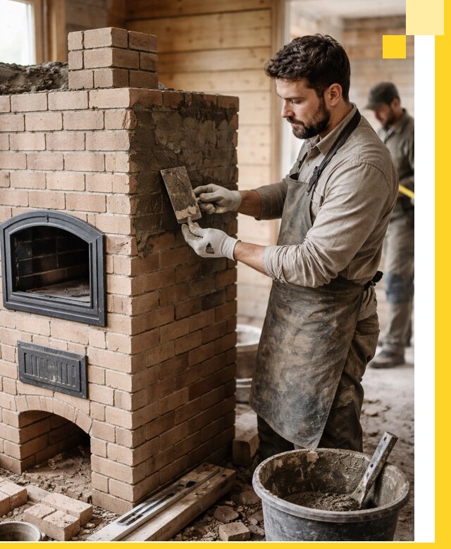 Изготовление и установка печей-шведок под ключ в Нефтеюганске