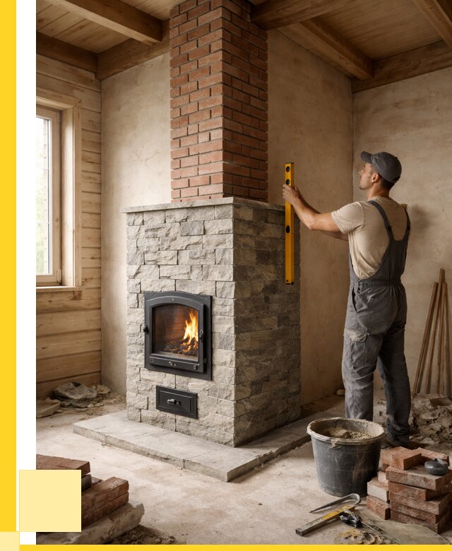 Печи и дымоходы под ключ в Нефтеюганске от 45756 р., ЭриданНфт