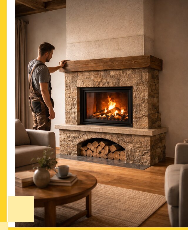 Печи камины для дома под ключ в Нефтеюганске от 55924 р. | ЭриданНфт