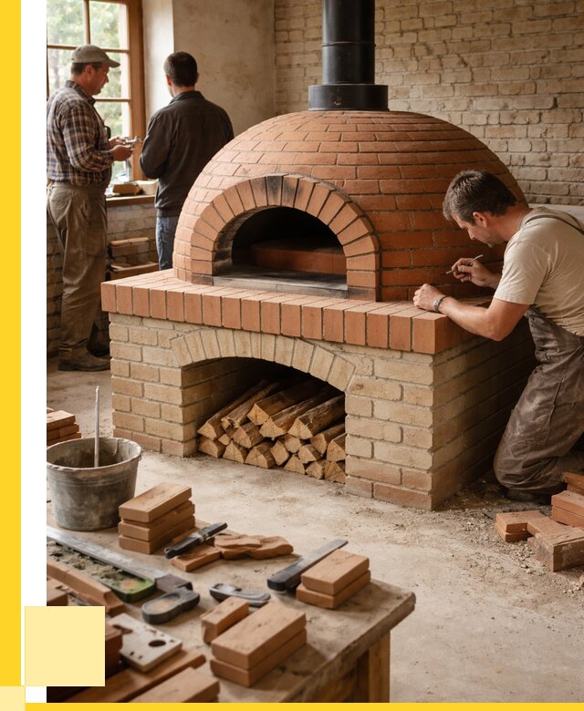 Помпейская печь дровяная для пиццы в Нефтеюганске | ЭриданНфт от 203360 р.