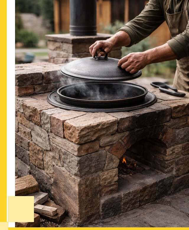 Печи для казана в Нефтеюганске по цене от 18302 р. | ЭриданНфт