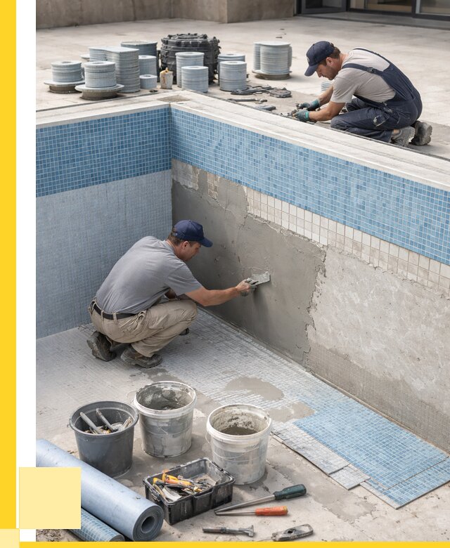 Ремонт и обслуживание бассейнов в Нефтеюганске от 25420 р. | ЭриданНфт