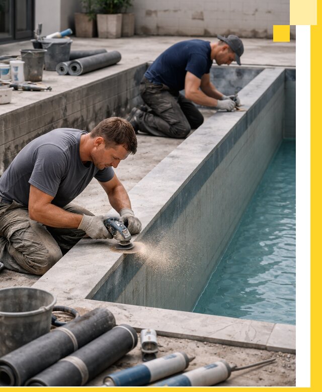 Профессиональный ремонт бассейнов под ключ в Нефтеюганске