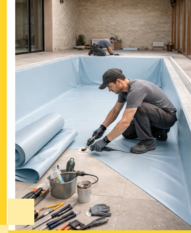 Пленка ПВХ для бассейнов в Нефтеюганске от 2542 р. | ЭриданНфт