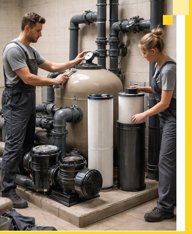 Фильтры и системы фильтрации для бассейнов в Нефтеюганске