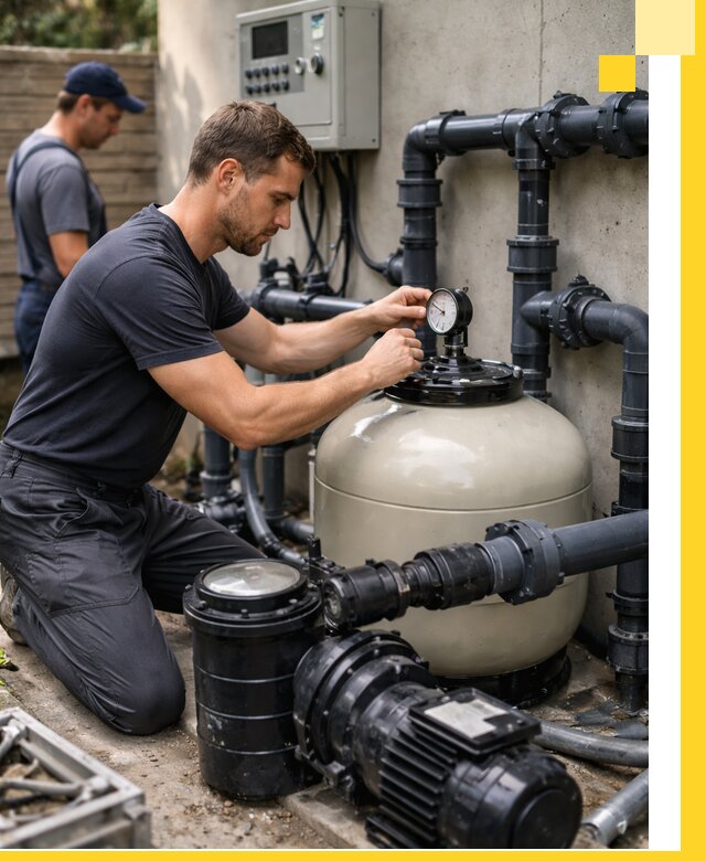 Поставка и монтаж фильтровального оборудования для бассейнов в Нефтеюганске