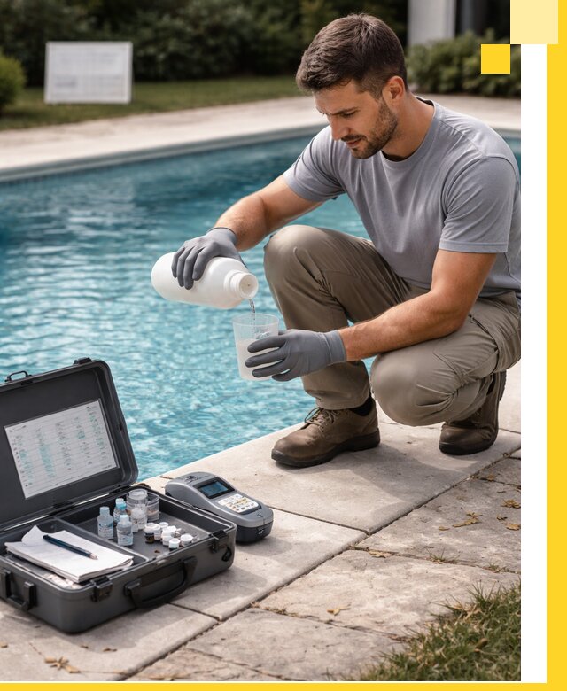 Профессиональная дезинфекция воды в бассейне в Нефтеюганске