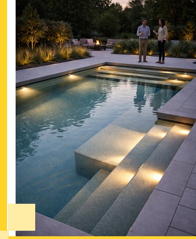 Освещение бассейнов в Нефтеюганске под ключ от 25420 р. | ЭриданНфт