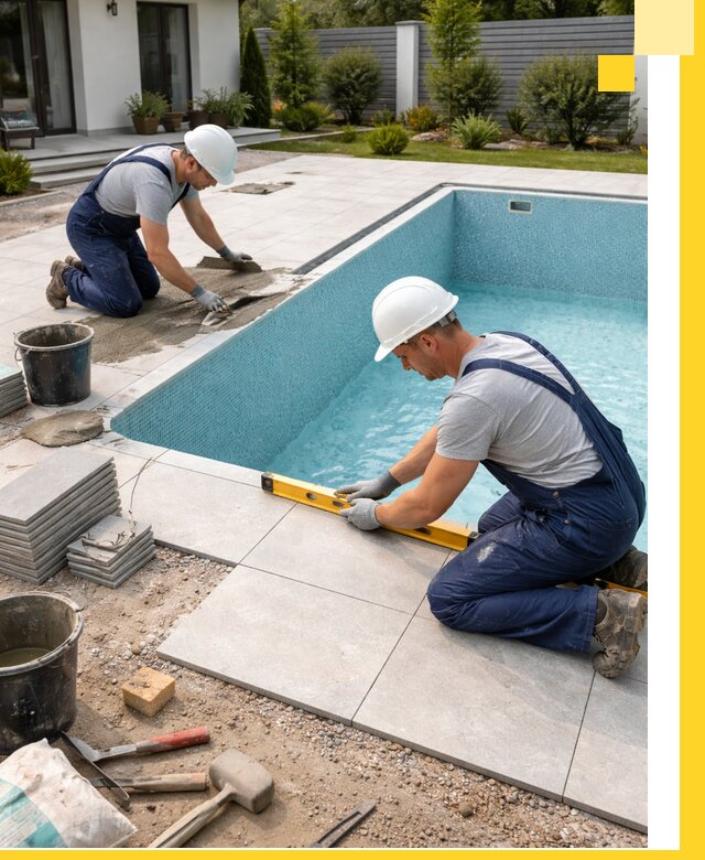 Строительство и монтаж плавательных бассейнов под ключ в Нефтеюганске