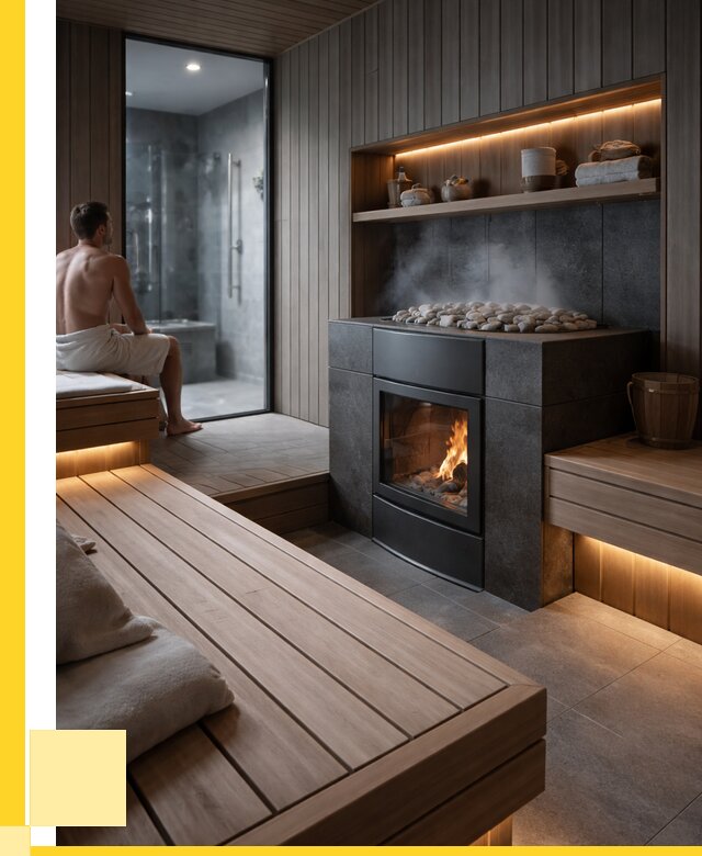 Проект сауны в частном доме в Нефтеюганске от 35588 р. | ЭриданНфт