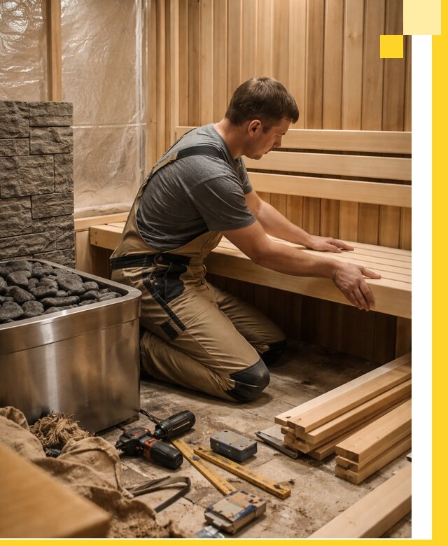 Сауны для дома под ключ с проектированием и монтажом в Нефтеюганске