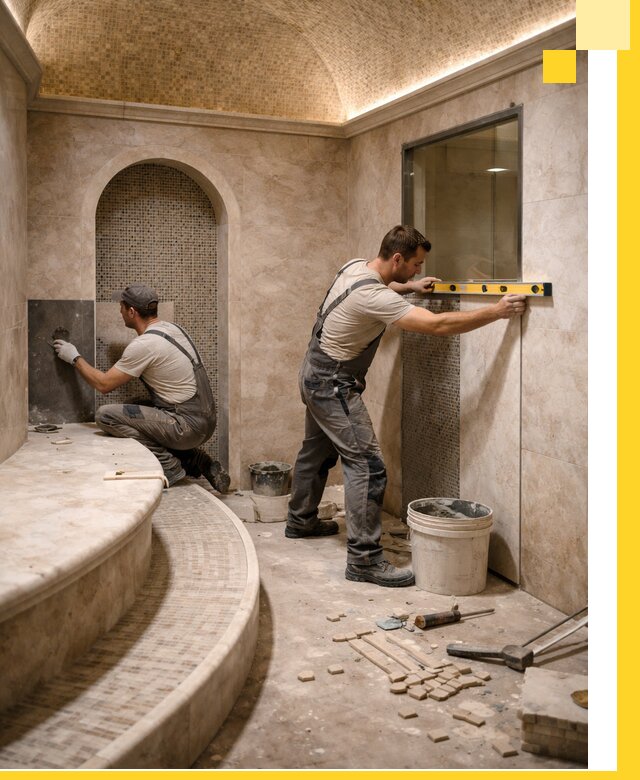 Проектирование и строительство саун с хамамом под ключ в Нефтеюганске