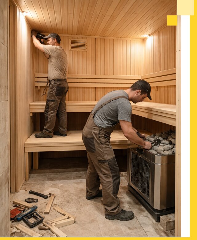 Купить сауну под ключ в Нефтеюганске с монтажом и гарантией