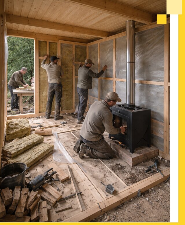 Профессиональный монтаж бань под ключ в Нефтеюганске для дома