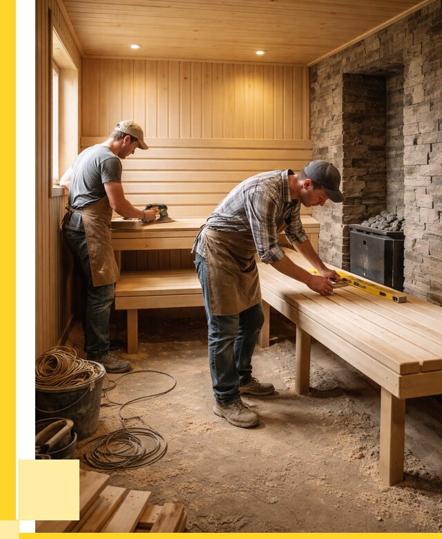 Отделка бани в Нефтеюганске: внутренняя отделка от 3050 р. | ЭриданНфт