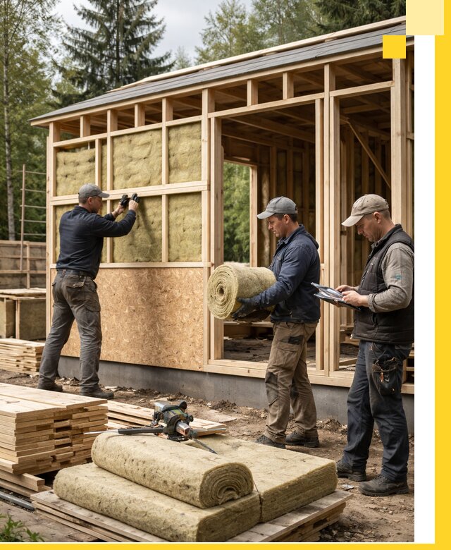 Проектирование и строительство каркасных бань в Нефтеюганске под ключ