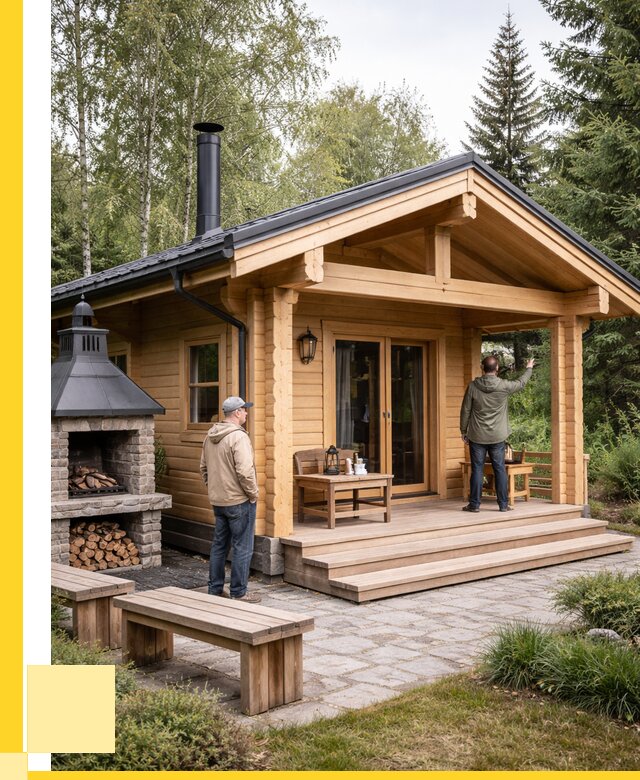 Деревянные бани под ключ в Нефтеюганске от 457560 р. | ЭриданНфт