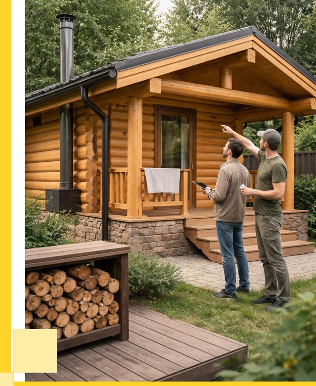 Бани для дачи под ключ в Нефтеюганске от 254200 р. | ЭриданНфт