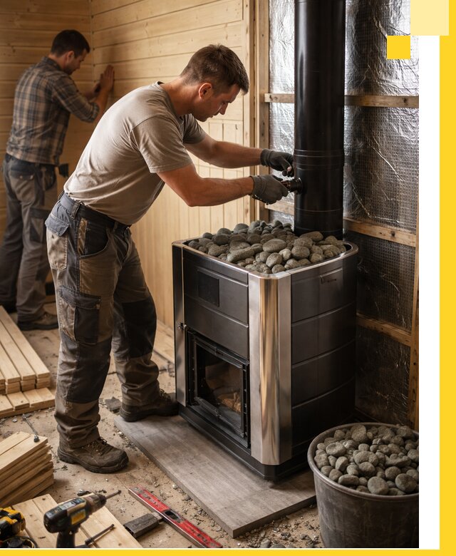 Проектирование и строительство парилок для бани в Нефтеюганске под ключ