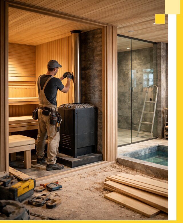 Полное строительство банных комплексов под ключ в Нефтеюганске