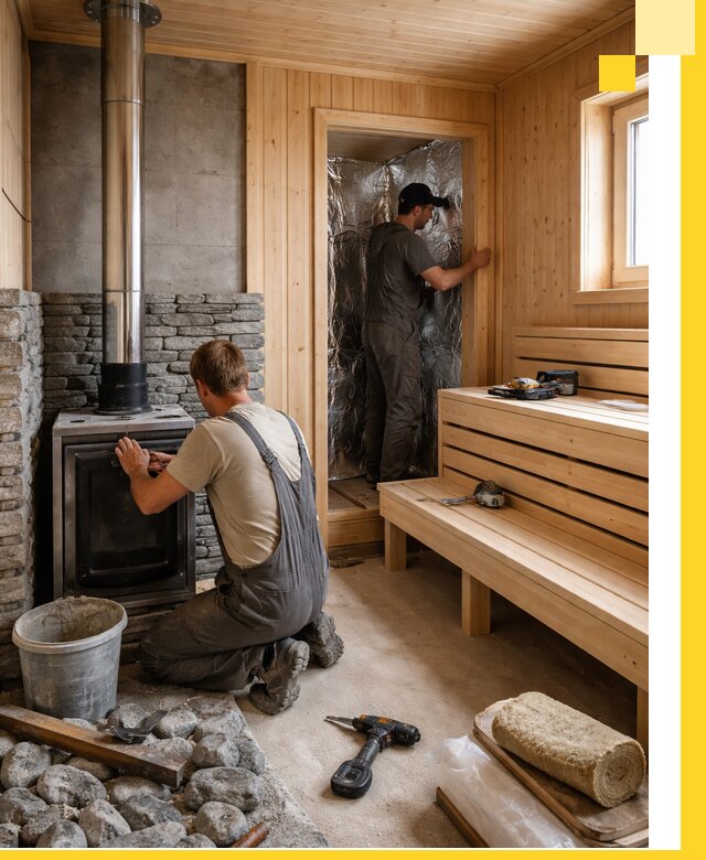 Строительство и изготовление бань под ключ в Нефтеюганске