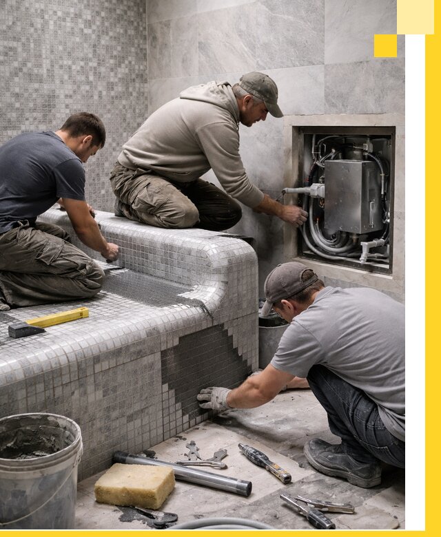 Проекты хамамов под ключ в Нефтеюганске и дизайн и строительство