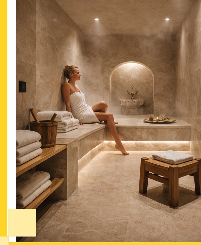 Хамам в квартире под ключ в Нефтеюганске от 305040 р. | ЭриданНфт