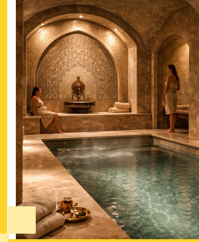 Хамам с бассейном под ключ в Нефтеюганске от 864280 р. | ЭриданНфт