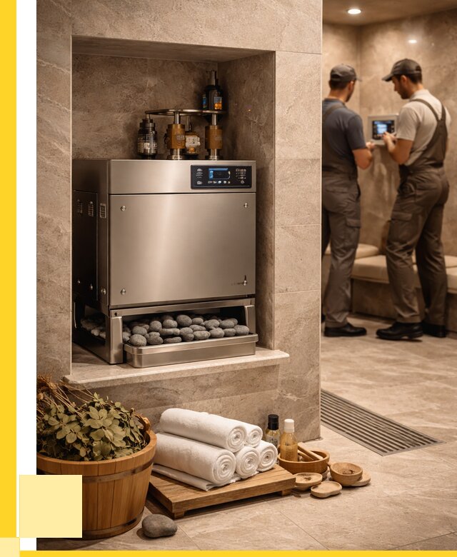 Парогенераторы для хамама в Нефтеюганске от 76260 р. | ЭриданНфт