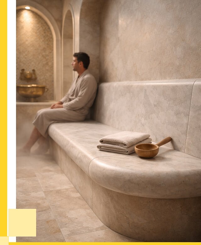 Сиденья для хамама в Нефтеюганске под ключ от 12202 р. | ЭриданНфт