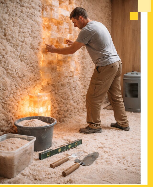 Проектирование и монтаж соляных комнат в Нефтеюганске под ключ