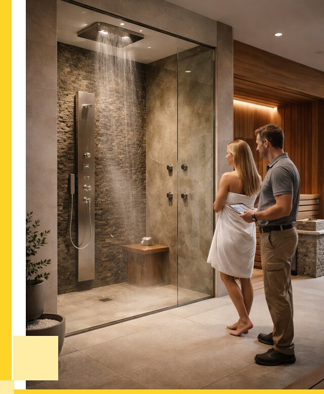 Купить душ впечатлений для дома в Нефтеюганске от 86428 р. | ЭриданНфт